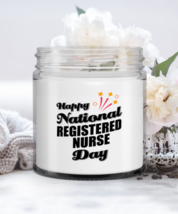 Funny Registered Nurse Candle - Happy National Day - 9 oz Candle Gifts For  - £15.64 GBP