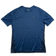 On Cloud Mens Large Shirt Blue Short Sleeve Lightweight Performance-T Ru... - £25.89 GBP