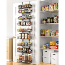 9-Tier Over The Door Pantry Organizer, Pantry Organization And Storage, Black Ha - $67.99