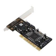 Pci To Sata Controller Adapter Card Converter Addon - $25.48