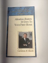 Attention Renters 50 Days To Your First Home Vhs 1996 By Carleton Sheets - £4.81 GBP