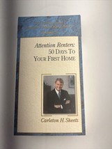 Attention Renters 50 Days To Your First Home Vhs 1996 By Carleton Sheets - £4.42 GBP