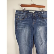 Torrid Jeans 12 Womens Ankle Length Mid Rise Skinny Medium Wash Denim - £14.93 GBP