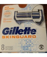 2 new packs Gilette SKINGUARD 8 ct Refill cartridges, sensitive skin (D11) - $35.34