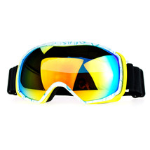 Snowboard Skibrille SPORTS Brille Farbe Spiegel Anti-nebel Doppel Objektiv - £20.26 GBP