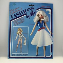 Hasbro Fashions by Me Designer Collection 1 Clothing Patterns &amp; Fabric Pieces - £19.57 GBP