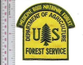 National Forest USFS Colorado Medicine Bow National Forest US Forest Ser... - £7.89 GBP