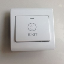Lockmaster LM147 Electronic Door Exit Push Strike Button Panel Gates Doo... - $19.95