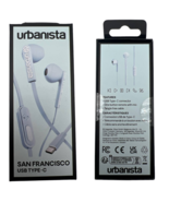 Urbanista San Francisco Wired Stereo Earbuds 3.5mm HandsFree USB-C Headp... - $20.70