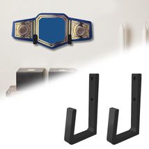 Wrestling Championship Belt Display Holder Wall Mount Organizer Boxing M... - $39.80 CAD