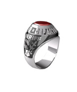 POLICE RING MENS TRADITIONAL-Sterling Silver - $449.70 CAD