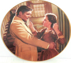 Gone with the Wind Collectors Plate Scarlet&#39;s Heart Tara Bradford Exchange Vinta - £40.17 GBP