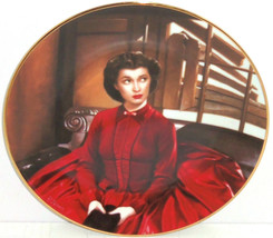 Gone with the Wind Collectors Plate Scarlet Gets Her Way Bradford Exchange - £40.17 GBP