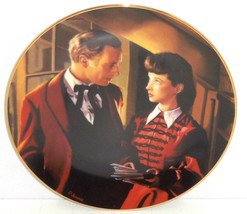 Gone with the Wind Collectors Plate Scarlet Gets Down to Business Bradford Excha - £40.17 GBP