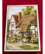 Vintage 1991 Notecards 9 Ct w Envelopes The Rural England Salmon Studios UK - $130.76 MXN