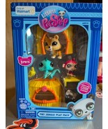 Littlest Pet Shop Gen 7 G7 Pets #50 #51 #52 Tiki Jungle Play Set w/ Virt... - $19.79