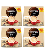 4 Packs of Nescafe White Coffee Original 15 sticks Malaysia Coffee - £58.25 GBP