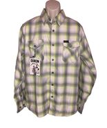 Dixxon Flannel Shirt Men&#39;s Large Metallica And Justice For All Limited E... - €126,28 EUR