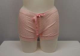 Jenni by Jennifer Moore Ladies Knit Sleep Shorts Pink Animal Print Size S - £15.71 GBP