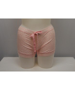 Jenni by Jennifer Moore Ladies Knit Sleep Shorts Pink Animal Print Size S - £16.02 GBP