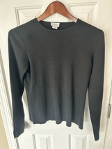 Loft long sleeve sweater hundred percent silk size large - $34.65