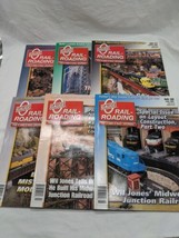 Lot Of (6) 1999-2001 O Gauge Rail Roading Magazines 168 176-180 - $56.12