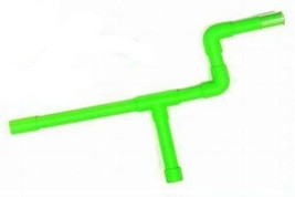 Bright Neon Green 16 Inch Pistol Mini Marshmallow Gun Toy Tube Marshmellow Guns - £5.28 GBP