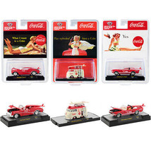 &quot;Coca-Cola Bathing Beauties&quot; Set of 3 Cars with Surfboards Release 2 Limited ... - £40.29 GBP