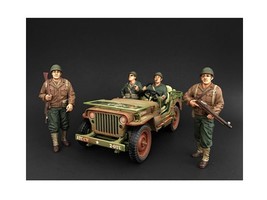 US Army WWII 1:18 Scale Model Figure - American Uniform Diorama Accessory - $120.99