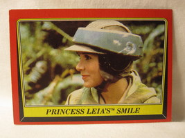 1983 Star Wars - Return of the Jedi Trading Card #73: Princess Leia&#39;s Smile - £1.59 GBP
