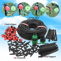 Muciakie 5M/10M/15M/20M/25M Drip Irrigation System Automatic Self Watering Hose  - £24.50 GBP