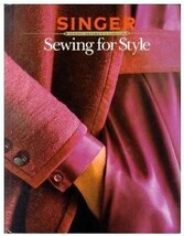 (76C4F20B2) Singer Sewing For Style Details &amp; Sewing Techniques  - $19.99