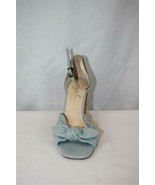 NWOB Jessica Simpson High Heel Weave Wedge Blue Fabric Ankle Strap Open ... - $1,417.96 MXN