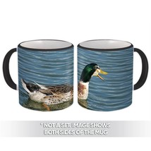 Duck : Gift Mug Animal Bird Nature Ecology Aviary Cute - £12.70 GBP