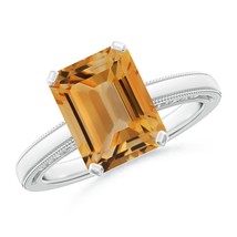 Authenticity Guarantee

ANGARA Natural Citrine Solitaire Ring with Milgrain i... - £276.08 GBP+