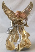 Gold Angel Christmas Tree Topper 12.5" - $24.95