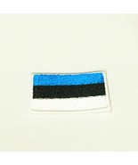 Flag of the Estonia Patch National Country Emblem Crest Badge Logo Small... - £12.59 GBP