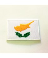 Flag of Cyprus Country Patch National Emblem 1.2&quot; x 1.8&quot; Iron On Embroid... - $15.89
