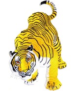 8&quot;x12&quot; Big Jumbo Large Bengal Tiger Big Cat Wild Animal Rider Biker Tato... - $34.77
