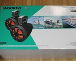 KICKER 45KMTC8 8&quot; Loaded Tower Enclosures Marine Speakers, Charcoal on B... - £425.54 GBP