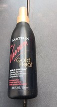 Matrix Vavoom Gold Heat Iron In Control Thick Coarse Hair 8.5 OZ HTF (Y25) - $140.25