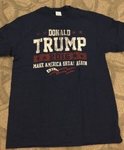 Donald Trump Maga T Shirt Medium Make America Great Red White Blue Usa New Tee - £14.03 GBP