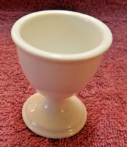 Ceramic Soft Hard Boiled Egg Cup Holder Stand White - $7.43