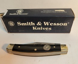 Smith & Wesson Pocket Knife (NOS) CH504BH Hammer Forged in Original Box - £32.39 GBP