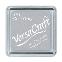 Tsukineko Cool Versacraft Ink Pad, Grey, Small  - $6.00