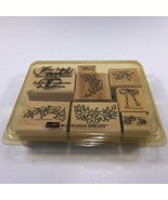(8) 1997 Stampin Up Rubber Stamps When Lives Entwine - £15.81 GBP