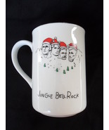 Jingle Bell Rock Merry Master Pieces Christmas Coffee Mug Vintage 1999 F... - £12.17 GBP