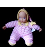 MADAME ALEXANDER Soft Body My First 1st Baby Doll Pink Stripe Vinyl Hand... - $23.53 CAD