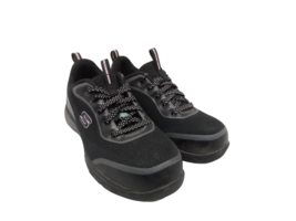 Skechers Women&#39;s Steel Toe Steel Plate 99996550 Athletic Safety Shoes Bl... - $56.99