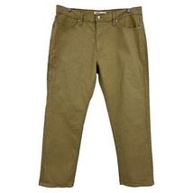 Levi&#39;s Khaki Jeans Size 38 x 30 Athletic Tech mens pants  - £13.80 GBP